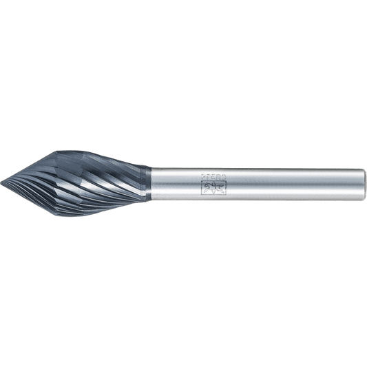 PFERD Tungsten Carbide Burr SKM-ZYA – Pointed Cone – Alu