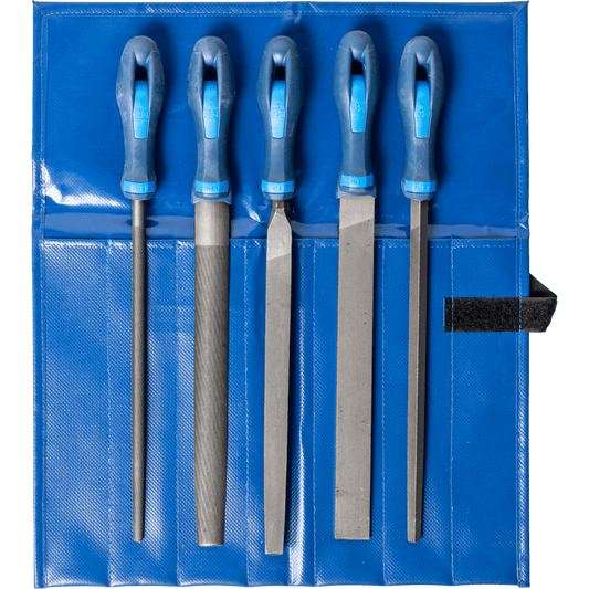 PFERD machinist's file set WR 5-piece in plastic pouch – 543 – File Set