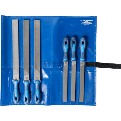 PFERD machinist's file set 6-piece in plastic pouch 200/ – 555 – File Set