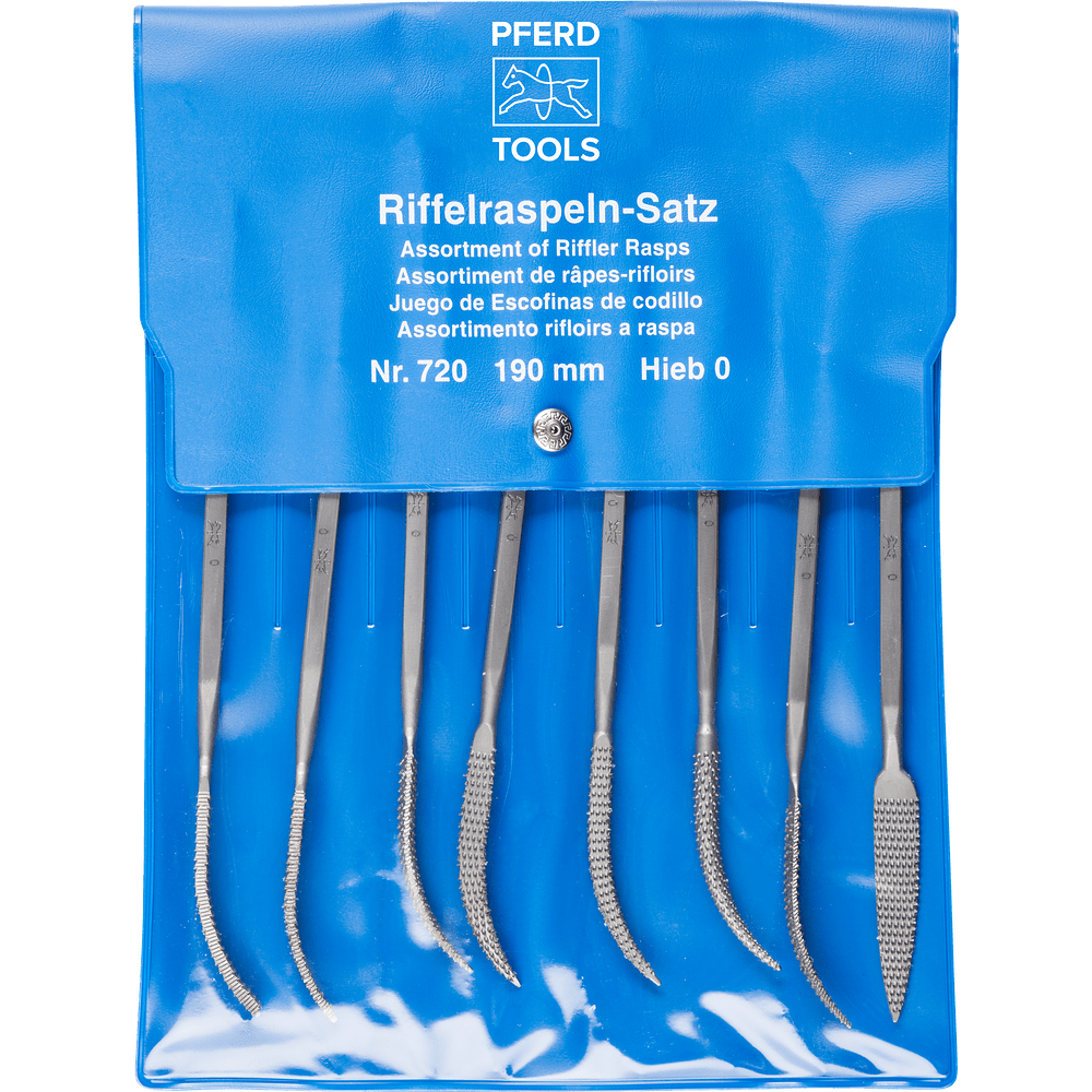 PFERD precision riffler file set type 720 P – 720P – File Set