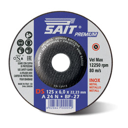 SAIT Premium DS A 24 N aluminium oxide grinding wheel