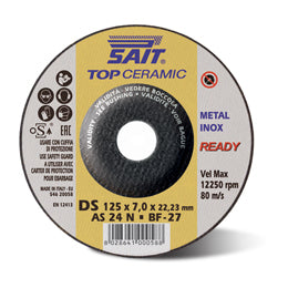 SAIT Top Ceramic DS AS 24 N ceramic grinding wheel
