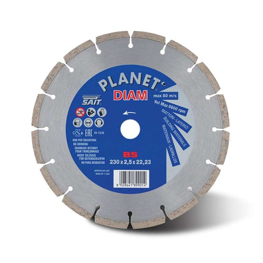 SAIT PLANET Sintered Segments Diamond Cutting Discs