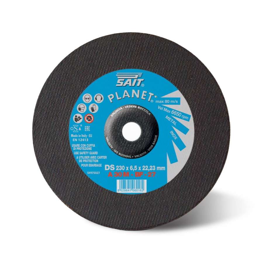 SAIT PLANET A30M Aluminium Oxide Grinding Discs