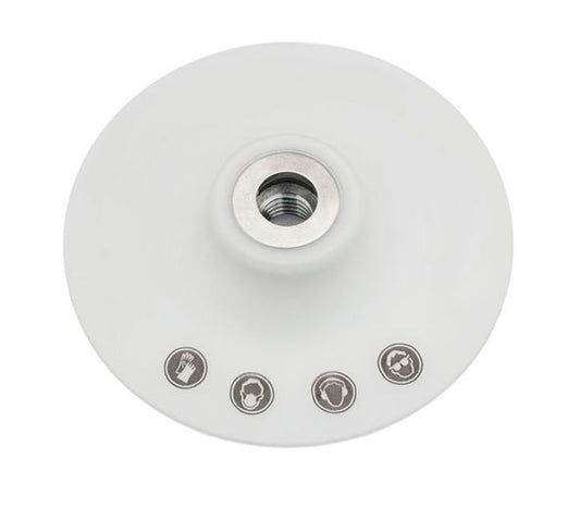 Backing Pads for Angle Grinders Medium-Hard White