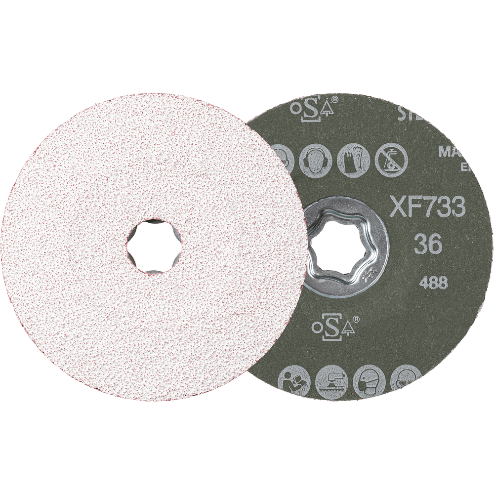PFERD COMBICLICK Fibre Disc CO-ALU
