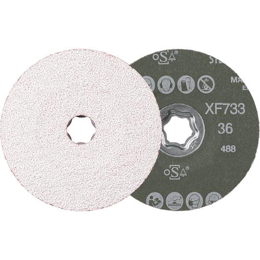 PFERD COMBICLICK Fibre Disc CO-ALU