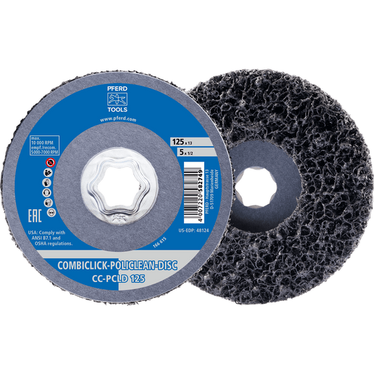 PFERD COMBICLICK POLICLEAN Disc CC-PCLD
