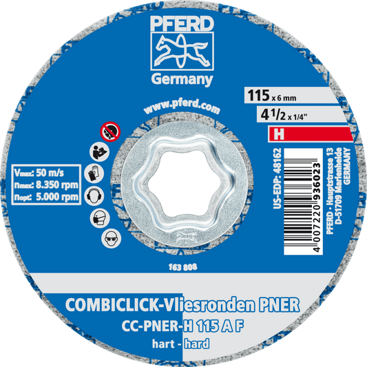PFERD COMBICLICK Non-Woven Compact Disc CC-PNER H