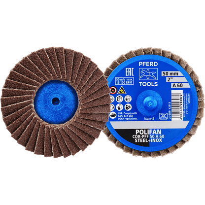 PFERD COMBIDISC Aluminium Oxide Mini-POLIFAN Discs
