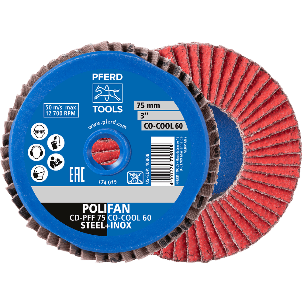 PFERD COMBIDISC Ceramic Mini-POLIFAN Discs