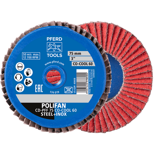 PFERD COMBIDISC Ceramic Mini-POLIFAN Discs