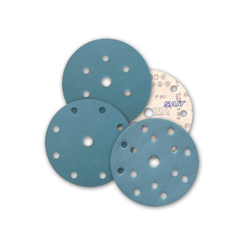 SAITAC D-VEL 6S ceramic hook and loop sanding disc