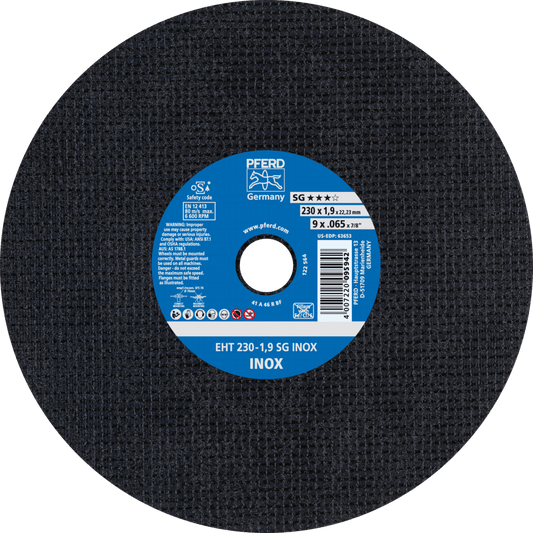PFERD SG Stainless steel Cut-Off Wheels – Flat