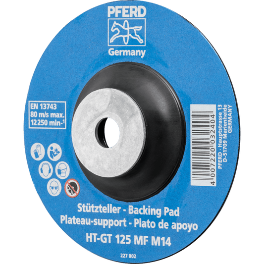 PFERD HT-GT Heat-Resistant Fibre Disc Backing Pads