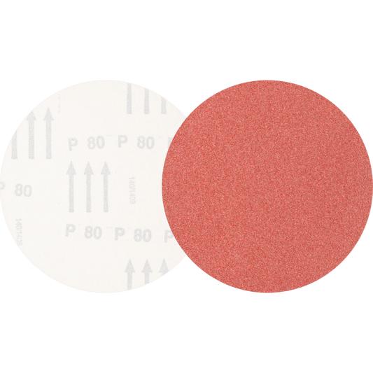 PFERD hook and loop sanding disc no hole 125mm 150mm
