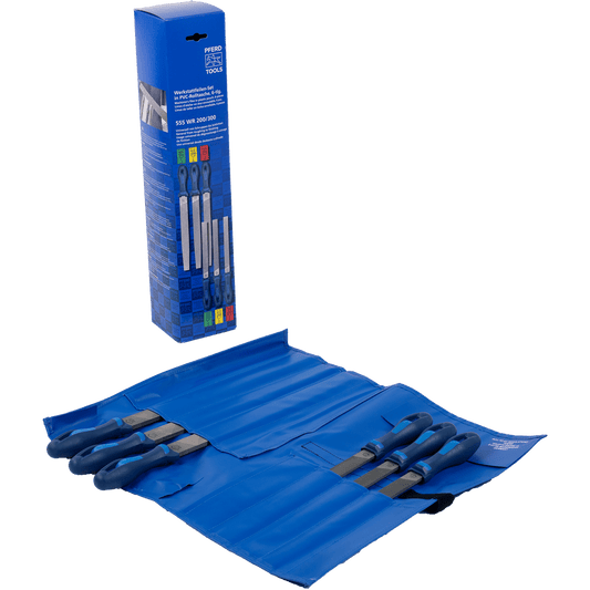 PFERD machinist's file set 6-piece in plastic pouch 200/ – 555 – File Set