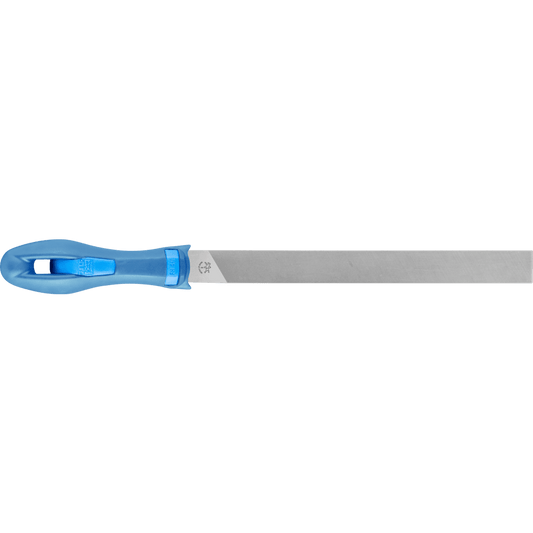 PFERD mill saw file with handle straight/round edge hand – 1212 gr – With Handle