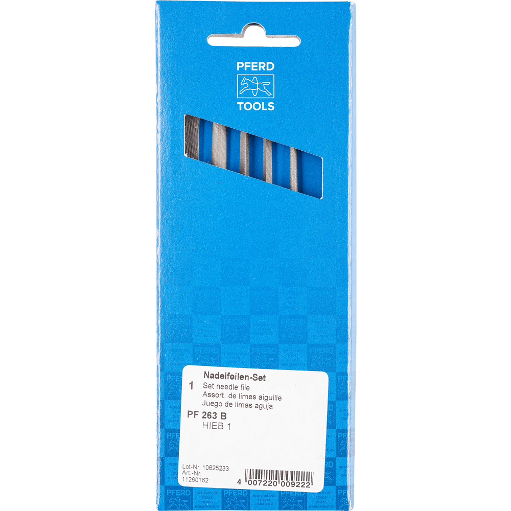 PFERD precision needle file set 6-piece – PF 263 – File Set