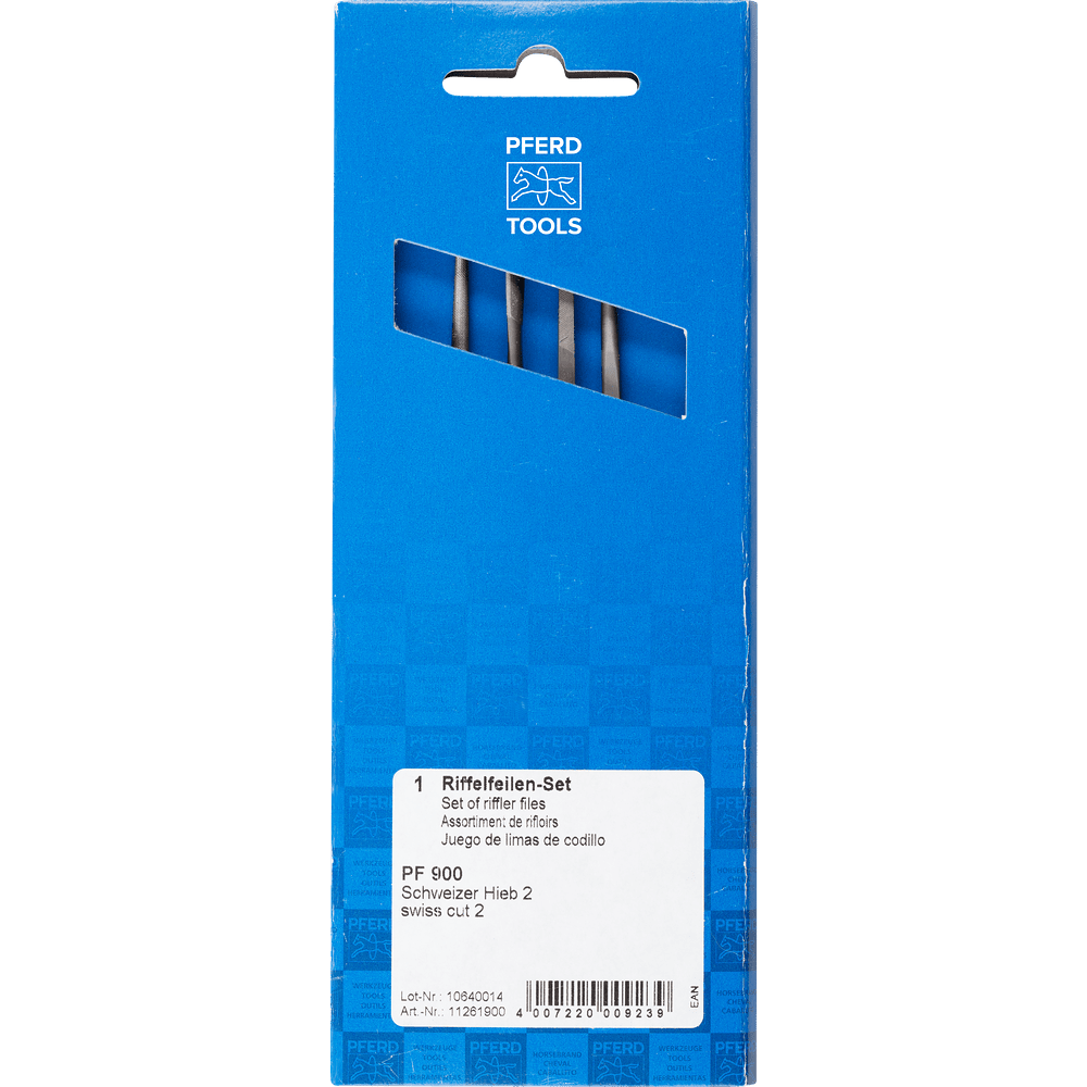 PFERD precision riffler file set type SB900 – PF 900 – File Set