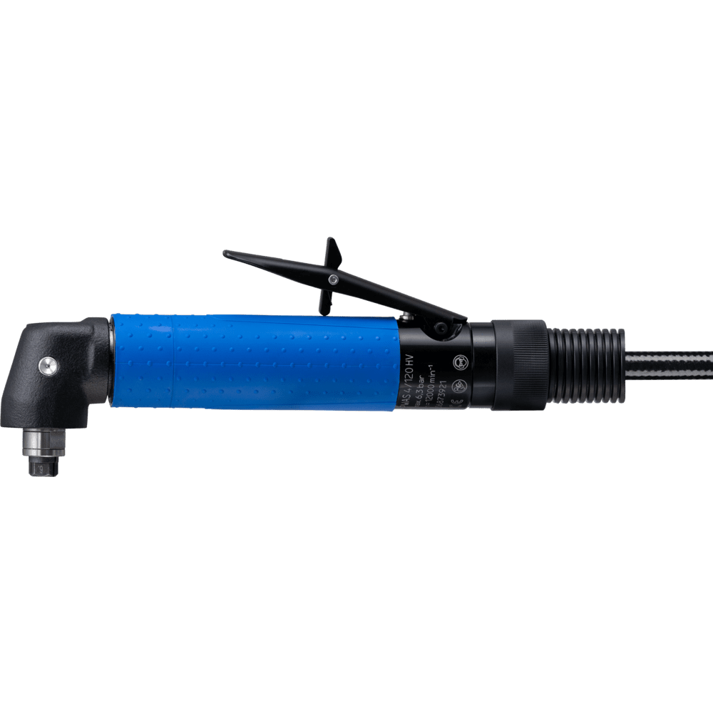PFERD compressed-air angle grinder for industrial grinding and finishing