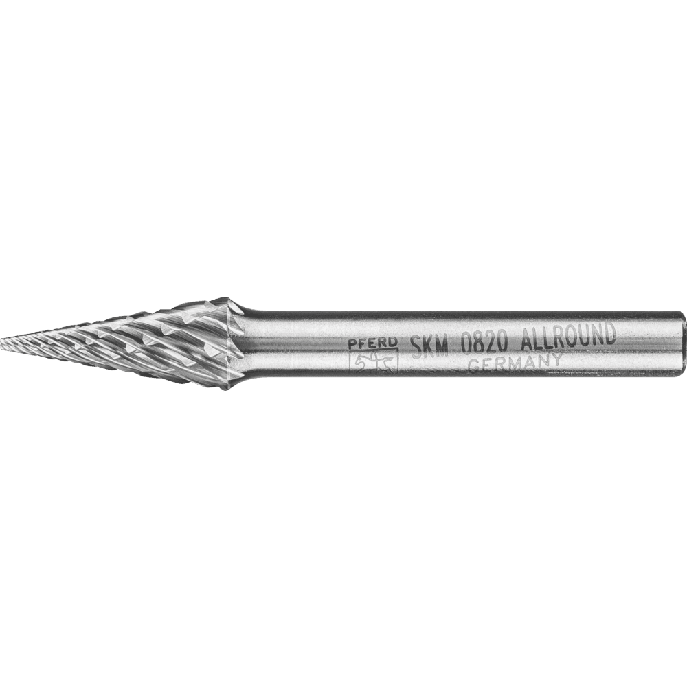 PFERD Tungsten Carbide Burr SKM – Pointed Cone – Allround