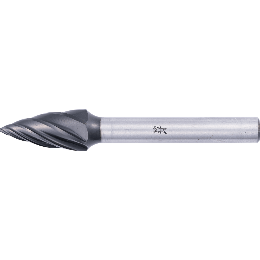 PFERD Tungsten Carbide Burr SPG – Tree Pointed End – Alu Hc-Nfe