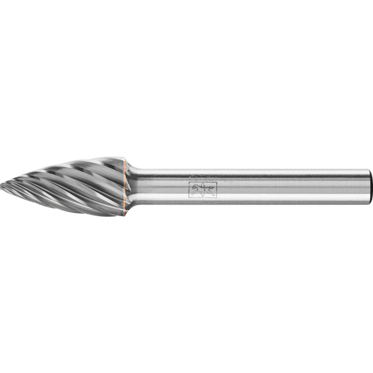 PFERD Tungsten Carbide Burr SPG – Tree Pointed End – Inox