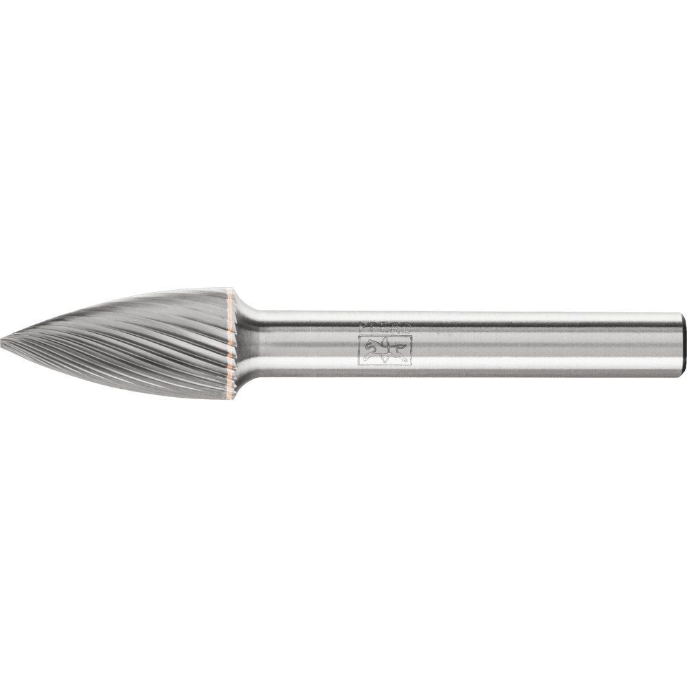 PFERD Tungsten Carbide Burr SPG – Tree Pointed End – C5