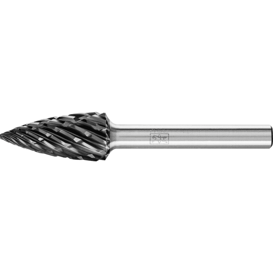 PFERD Tungsten Carbide Burr SPG – Tree Pointed End – Steel Hc-Fep