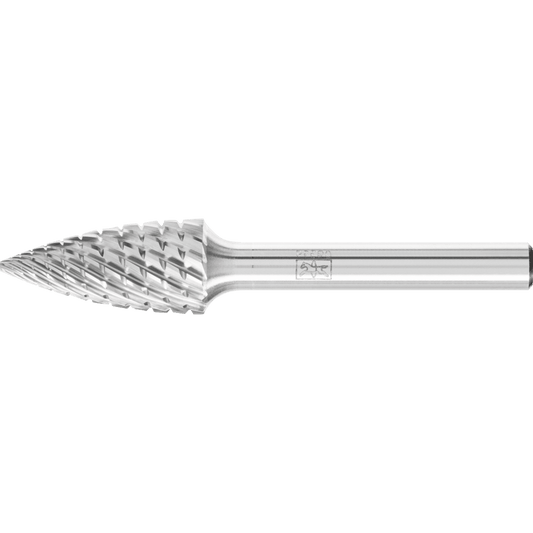PFERD Tungsten Carbide Burr SPG – Tree Pointed End – Titanium