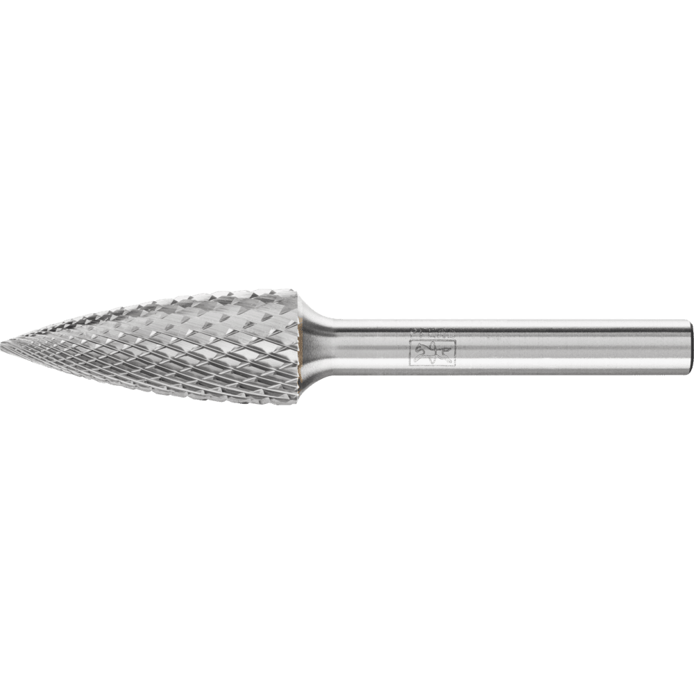 PFERD Tungsten Carbide Burr SPG – Tree Pointed End – C4