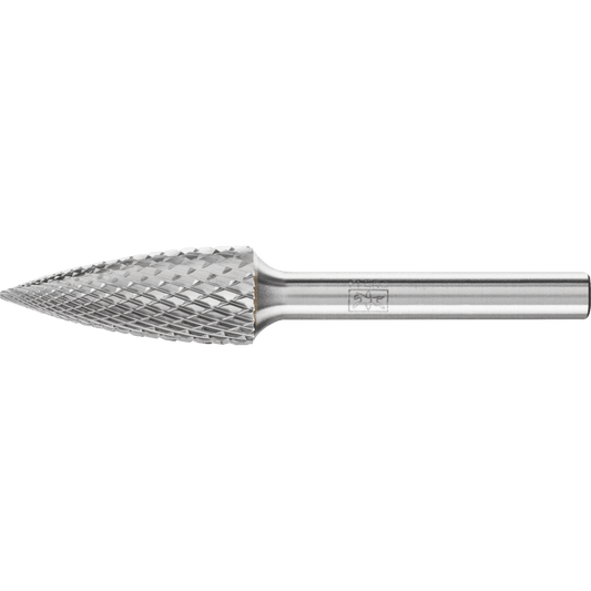 PFERD Tungsten Carbide Burr SPG – Tree Pointed End – C4