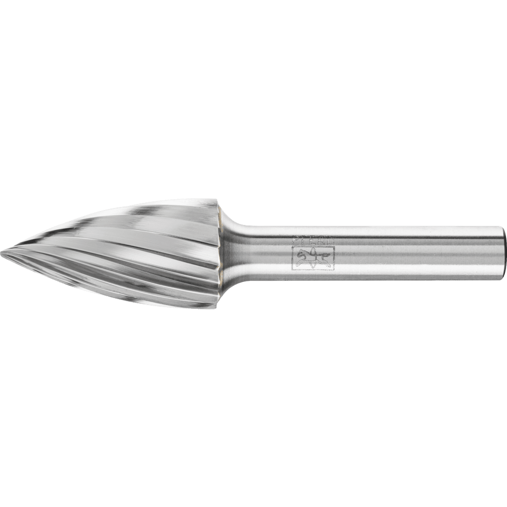PFERD Tungsten Carbide Burr SPG – Tree Pointed End – C1