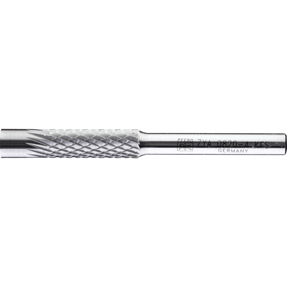 PFERD Tungsten Carbide Burr ZYA – Cylindrical – C4 7Mm Kfsc