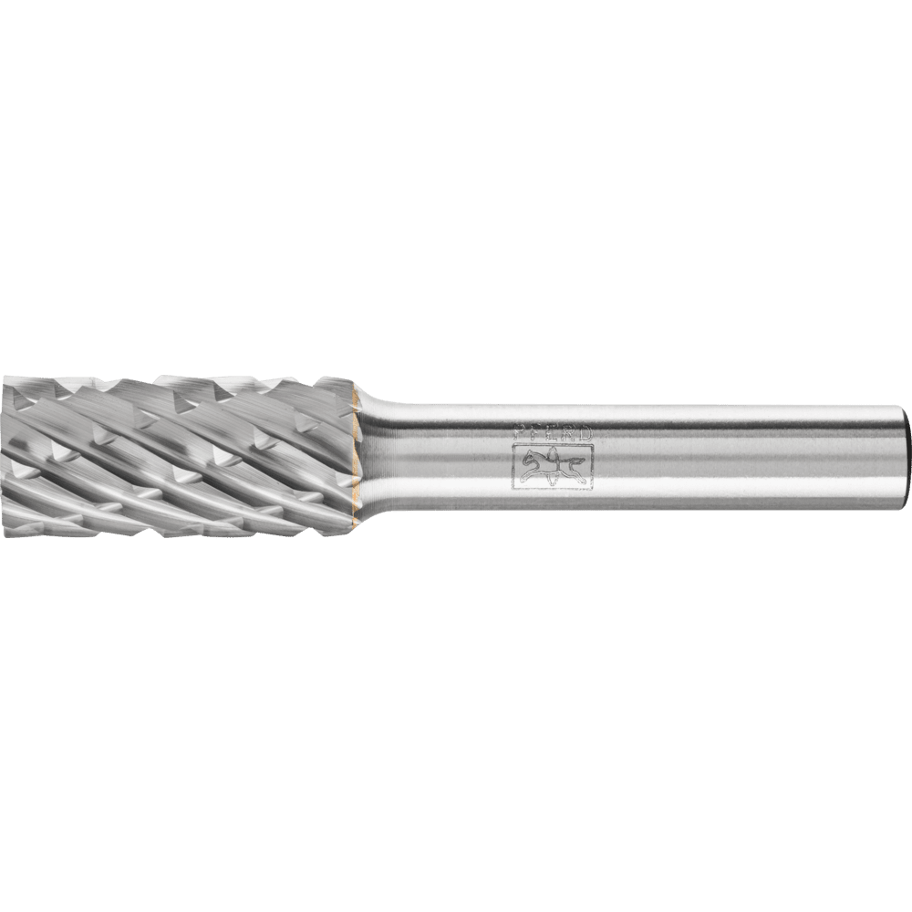 PFERD Tungsten Carbide Burr ZYA – Cylindrical – Non Ferrous