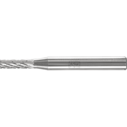 PFERD Tungsten Carbide Burr ZYAS – Cylindrical with End Cut – Standard Cut