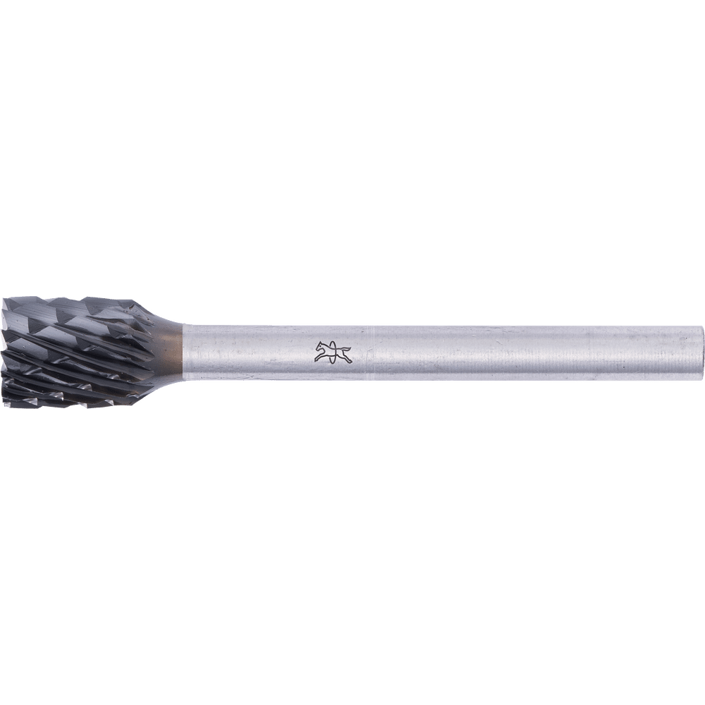 PFERD Tungsten Carbide Burr ZYAS – Cylindrical with End Cut – C3 Plus Hc-Fep