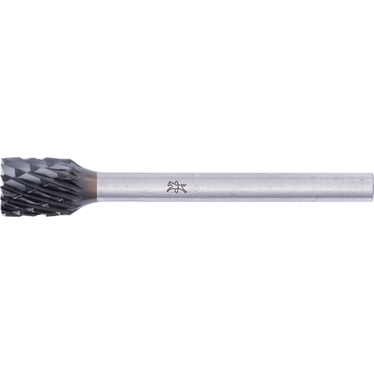 PFERD Tungsten Carbide Burr ZYAS – Cylindrical with End Cut – C3 Plus Hc-Fep