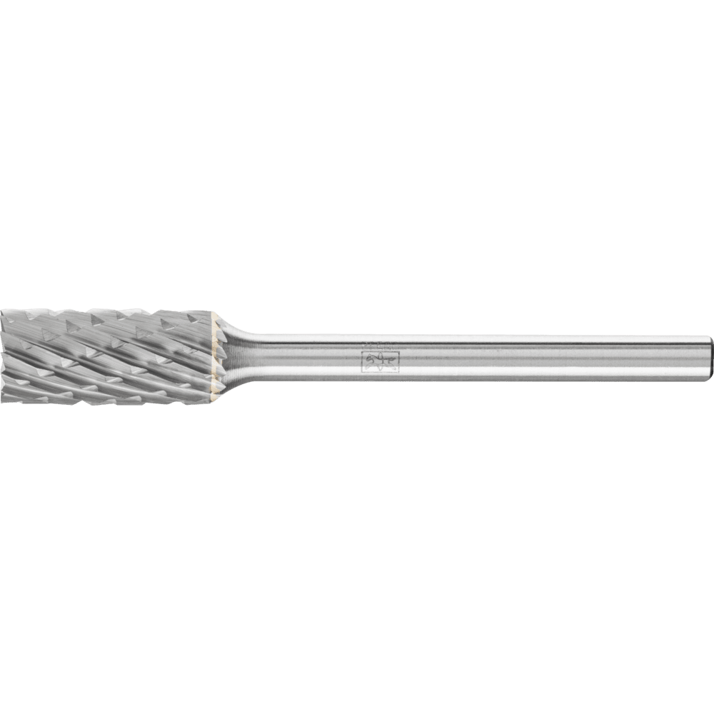 PFERD Tungsten Carbide Burr ZYAS – Cylindrical with End Cut – C3 Plus