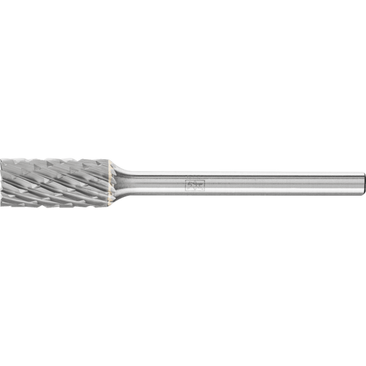 PFERD Tungsten Carbide Burr ZYAS – Cylindrical with End Cut – C3 Plus