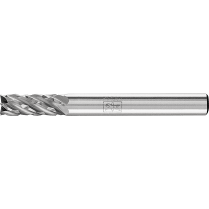 PFERD Tungsten Carbide Burr ZYAS – Cylindrical with End Cut – Steel