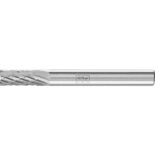 PFERD Tungsten Carbide Burr ZYAS – Cylindrical with End Cut – Plus