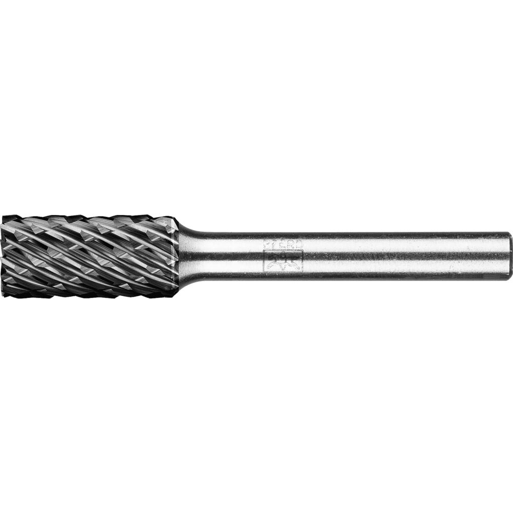 PFERD Tungsten Carbide Burr ZYAS – Cylindrical with End Cut – Allround Hc-Fep