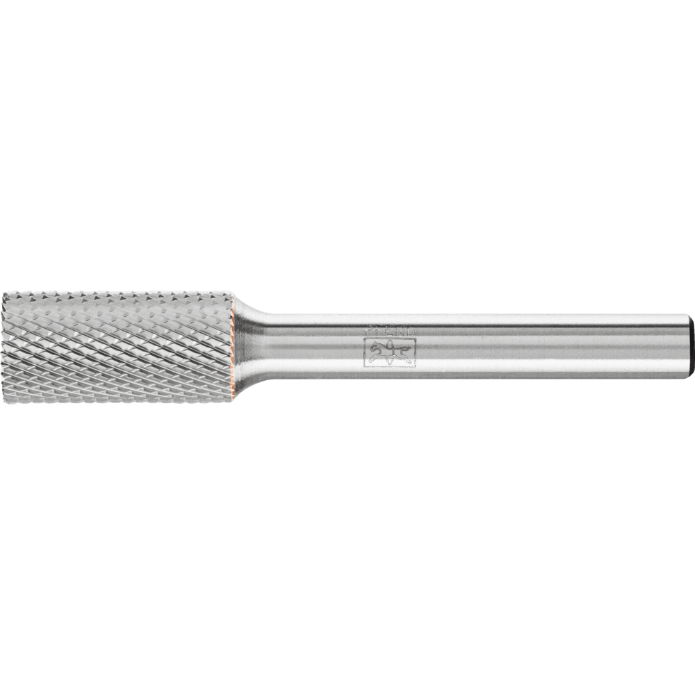 PFERD Tungsten Carbide Burr ZYAS – Cylindrical with End Cut – Micro