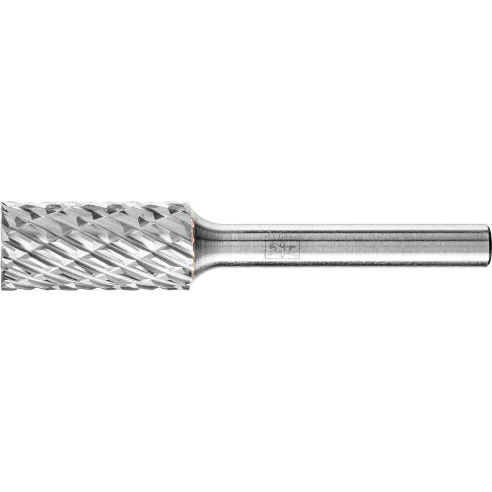 PFERD Tungsten Carbide Burr ZYAS – Cylindrical with End Cut – Allround
