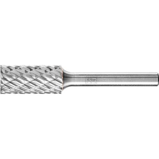 PFERD Tungsten Carbide Burr ZYAS – Cylindrical with End Cut – Allround