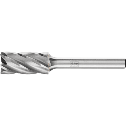 PFERD Tungsten Carbide Burr ZYAS – Cylindrical with End Cut – Alu