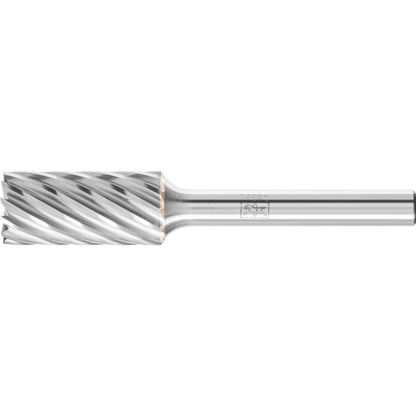 PFERD Tungsten Carbide Burr ZYAS – Cylindrical with End Cut – Inox