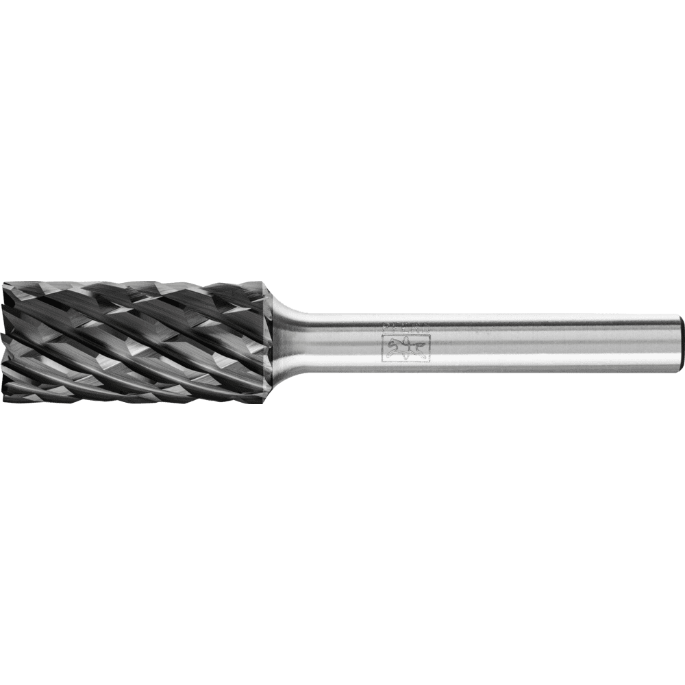 PFERD Tungsten Carbide Burr ZYAS – Cylindrical with End Cut – Steel Hc-Fep